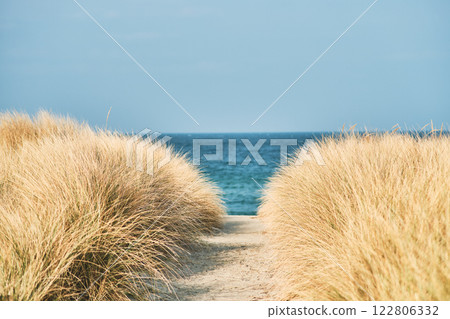 Path to the baltic sea at Rerik 122806332