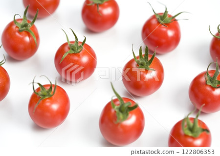 Fresh Tomatoes, Close View Background Fresh Tomatoes, Close View Background 122806353