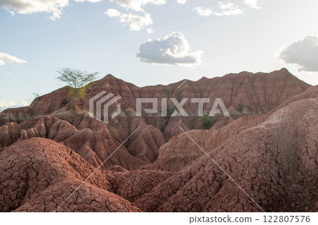 Tatacoa Desert, arid lands of the tropical dry forest in Colombia 122807576