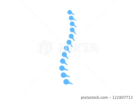 Spine medical poster 122807713