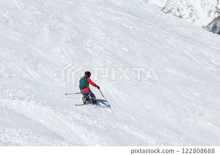 白馬八方尾根滑雪場 Usagidaira Telemark 滑雪 122808688