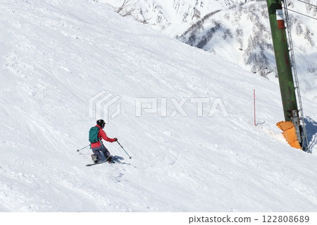 白馬八方尾根滑雪場 Usagidaira Telemark 滑雪 白馬八方尾根滑雪場 Usagidaira Telemark 滑雪 122808689