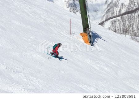 Hakuba Happo-one Ski Resort Usagidaira Telemark Skiing Hakuba Happo-one Ski Resort Usagidaira Telemark Skiing 122808691