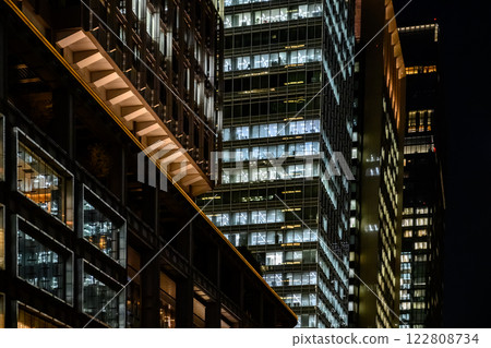 Night view of the city Night view of the city 122808734