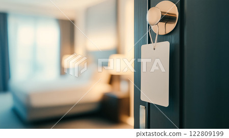 現代酒店入口，時尚的酒店場景 122809199