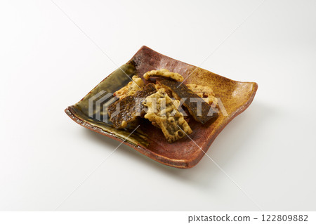 Seaweed tempura: an image of a delicacy 122809882