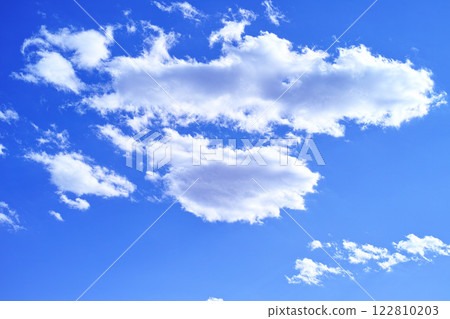 Blue sky and cloud image 122810203