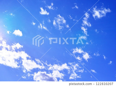 Blue sky and cloud image 122810207