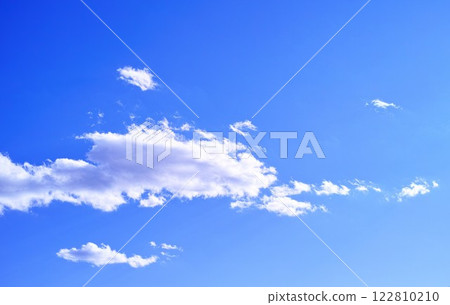 Blue sky and cloud image 122810210