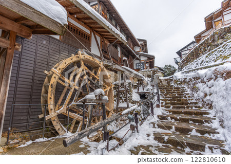 馬籠宿雪景 馬籠宿雪景 122810610