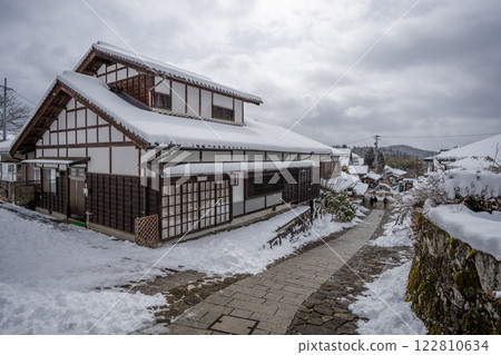 馬籠宿雪景 馬籠宿雪景 122810634