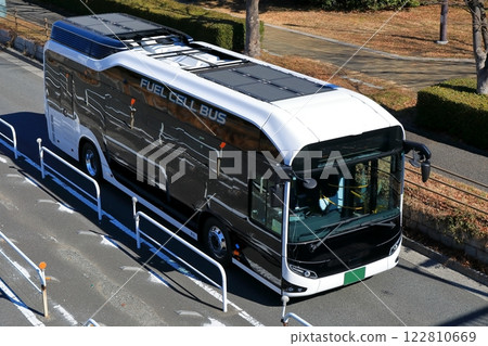 燃料電池巴士圖片 燃料電池巴士圖片 122810669