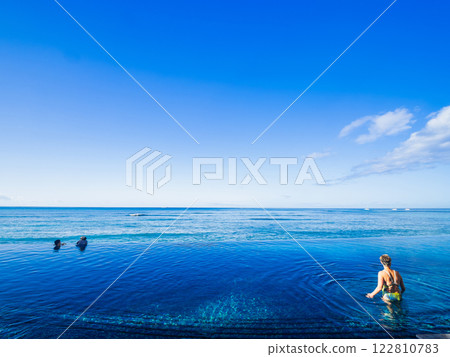 夏季,大海,度假勝地形象夏威夷 夏季,大海,度假勝地形象夏威夷 122810783