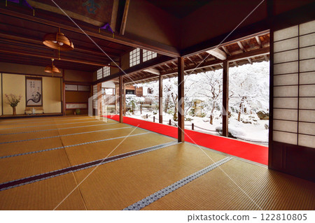 雪天的圓光寺 122810805