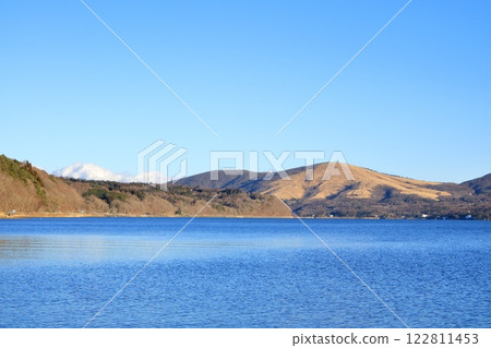 Yamanashi Prefecture, Yamanakako Village, Lake Yamanaka Yamanashi Prefecture, Yamanakako Village, Lake Yamanaka 122811453