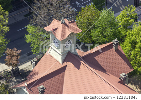 從札幌市政府瞭望台拍攝的鐘樓 122811845