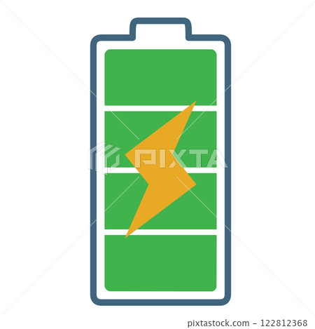 Charging symbol illustration 122812368