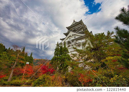 Katsuyama Castle Museum in late autumn 122815440