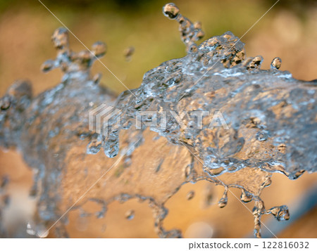 Dynamic water splashing action nature setting close-up vibrant environment captivating viewpoint Dynamic water splashing action nature setting close-up vibrant environment captivating viewpoint 122816032