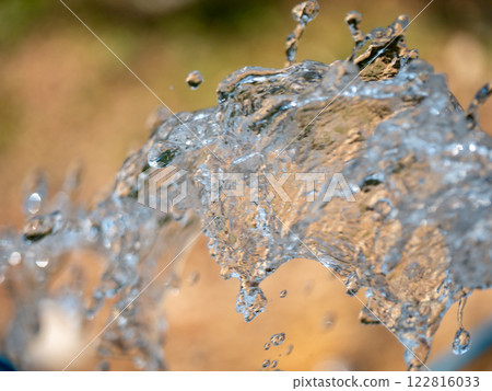 Water splashing action nature scene close-up outdoor environment dynamic view fluid motion Water splashing action nature scene close-up outdoor environment dynamic view fluid motion 122816033