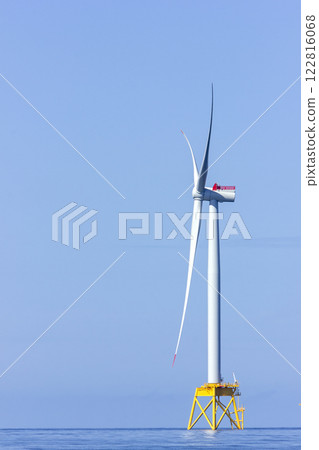 Offshore wind power generation, Ishikari Bay New Port 122816068