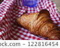 delicious looking croissant 122816454