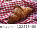 delicious looking croissant 122816460