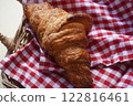 delicious looking croissant 122816461