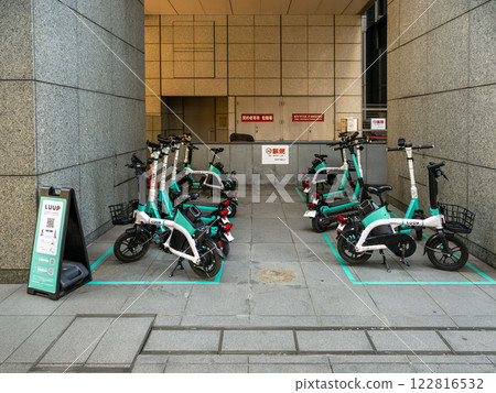 [LUUP] Sharing service for electric assist bicycles and electric kickboards that allows reservations and payments using smartphones 122816532