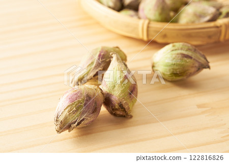 Wild plants, butterbur sprouts, image 122816826