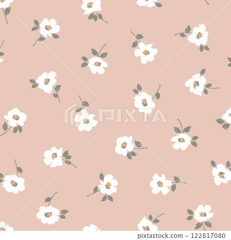 Beautiful floral pattern, perfect for textiles and backgrounds, Beautiful floral pattern, perfect for textiles and backgrounds, 122817080