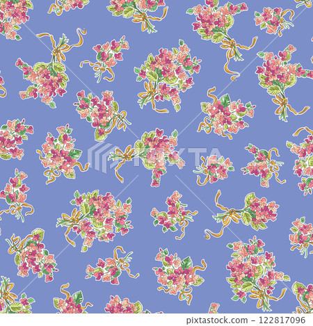 Beautiful floral pattern, perfect for textiles and backgrounds, Beautiful floral pattern, perfect for textiles and backgrounds, 122817096