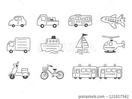 車輛圖示單色 車輛圖示單色 122817562