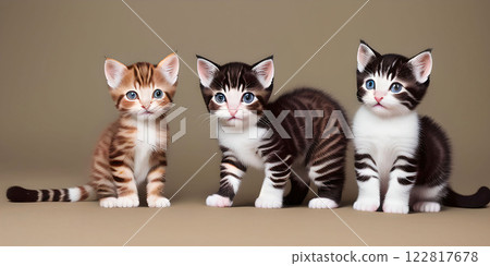 Cute kittens 122817678