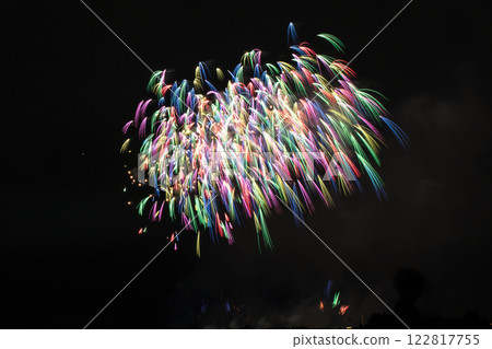 五彩繽紛的煙花 五彩繽紛的煙花 122817755