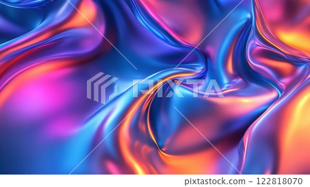 background with gradient of liquid, liquid paint 122818070
