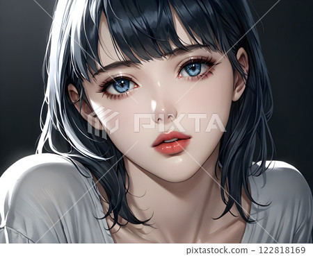 一名婦女凝視的插圖 一名婦女凝視的插圖 122818169