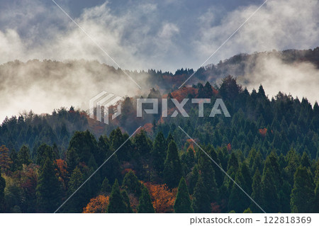 Satoyama in late autumn 122818369