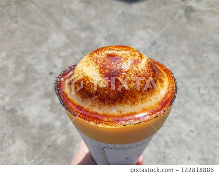 Crepes, Ice Cream Brulee Crepes, Ice Cream Brulee 122818886