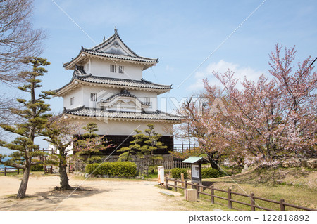 Spring at Marugame Castle Spring at Marugame Castle 122818892