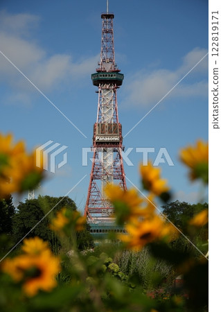 TV tower seen from Odori Park TV tower seen from Odori Park 122819171