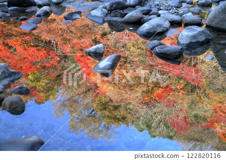 香嵐溪、巴川、紅葉(愛知縣豐田市) 香嵐溪、巴川、紅葉(愛知縣豐田市) 122820116