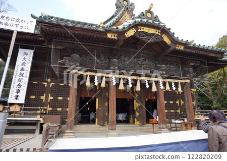 Mishima Shrine in Mishima City, Shizuoka Prefecture 122820209
