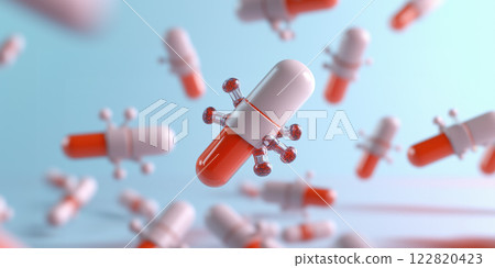 High tech capsules with nanobots for advanced drug delivery systems 122820423