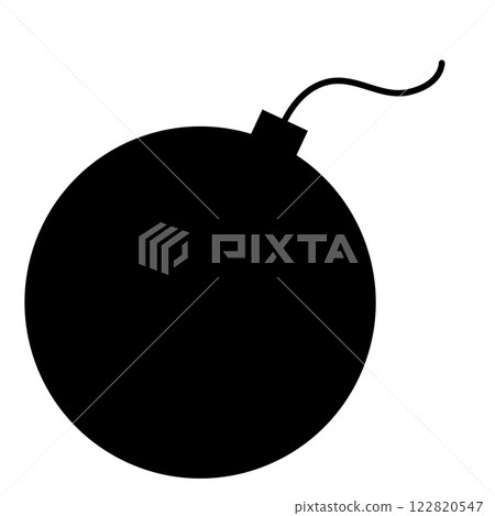 黑色圓形炸彈 黑色圓形炸彈 122820547
