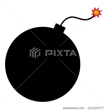 Black round bomb 122820577