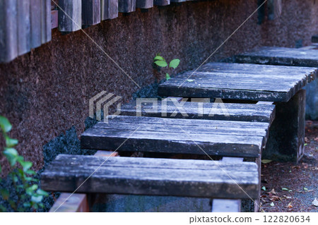 Old wooden chair Old wooden chair 122820634