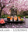 櫻花和壽司 122820641