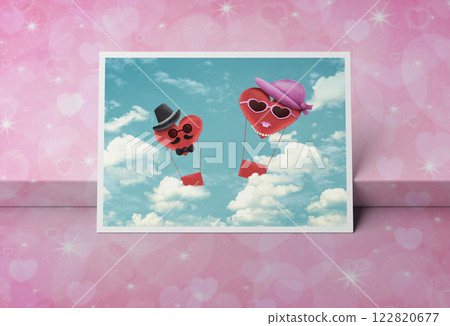 Valentines day concept, 3D rendering Valentines day concept, 3D rendering 122820677