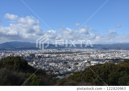 青蓮院 將軍塚清流殿 從大舞台上可以一覽京都市的全景 122820963
